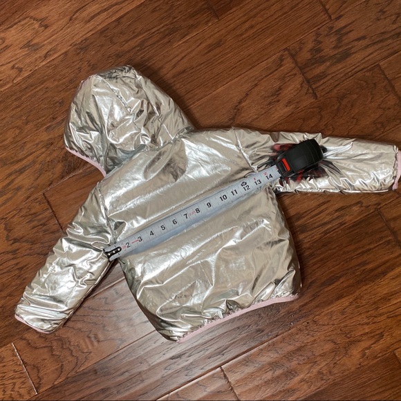 FENDI. Pink & Silver Rumi Baby Jacket. - Picture 6 of 9